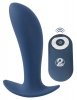 Korek analny silikonowy z wibracjami 12 cm